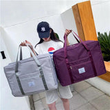 Large Capacity Women's Travel Bag Fitness Tote Bag Waterproof Luggage Bag