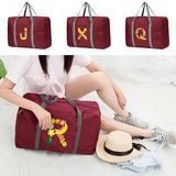 Foldable Travel Bag Portable Luggage Organizer Large Capacity Handbag