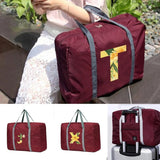 Unisex Foldable Handbags Organizer Large Capacity Luggage Bag