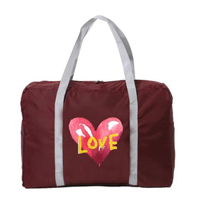 Men's Foldable Travel Bag Fishing Large Capacity Luggage Waterproof Handbag