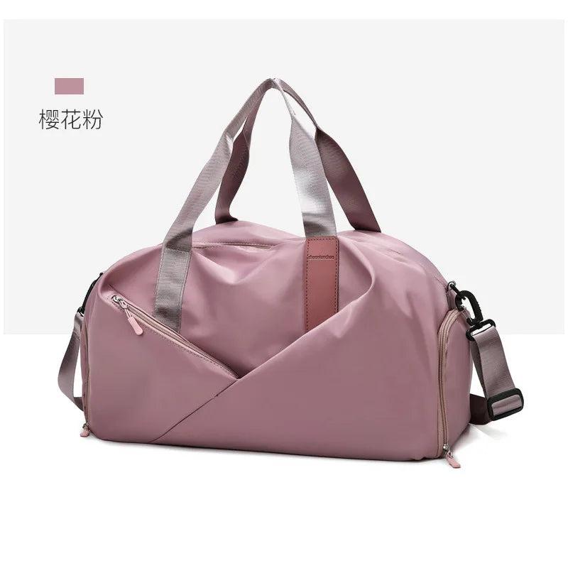 Waterproof Oxford Gym Bag with Shoe Compartment