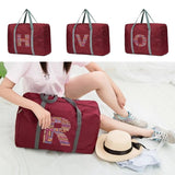 Unisex Foldable Handbags Organizer Large Capacity Portable Luggage Bag