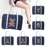 Bear Series Travel Bag Duffle Handbag Toiletries Luggage Clothes Pack