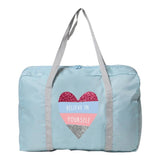 Foldable Travel Luggage Bag Waterproof Tote Nylon Bag