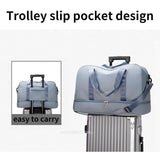 Sports Yoga Gym Handbag Nylon Luggage Crossbody Bag Men's Travel Bag