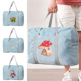 Large Capacity Foldable Travel Bag for Lady Men Weekend Clothes Storage