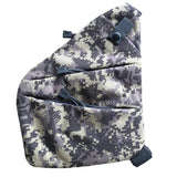 Casual Shoulder Bag Space-saving Bag Wear Resistance Zipper Left/Right Shoulder