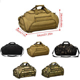 35L Waterproof Nylon Backpack for Hiking Travelling Shoulder Bag