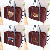 Large Capacity Foldable Travel Bag Clothes Organizers Unisex Luggage Duffle