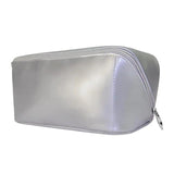 Matte Waterproof Large Capacity Faux Leather Toiletry Bag