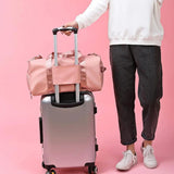 Waterproof Nylon Travel Bag Ladies Handbag Storage Bag Shoe Box Luggage Bag