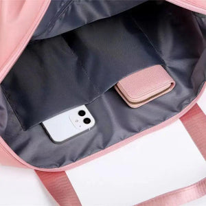 Women's Large Capacity Travel Bag Short Distance Luggage Bag Portable Travel Bag