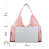 Waterproof Gym Bag with Shoe Compartment
