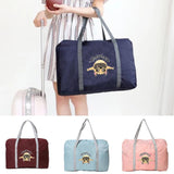 Men's Fishing Travel Bag Foldable Waterproof Large-capacity Tote