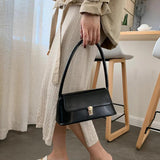 PU Leather Handbags Women Shoulder Bag Small Totes Lady Handbag