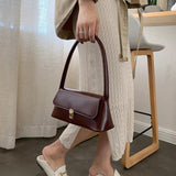PU Leather Handbags Women Shoulder Bag Small Totes Lady Handbag