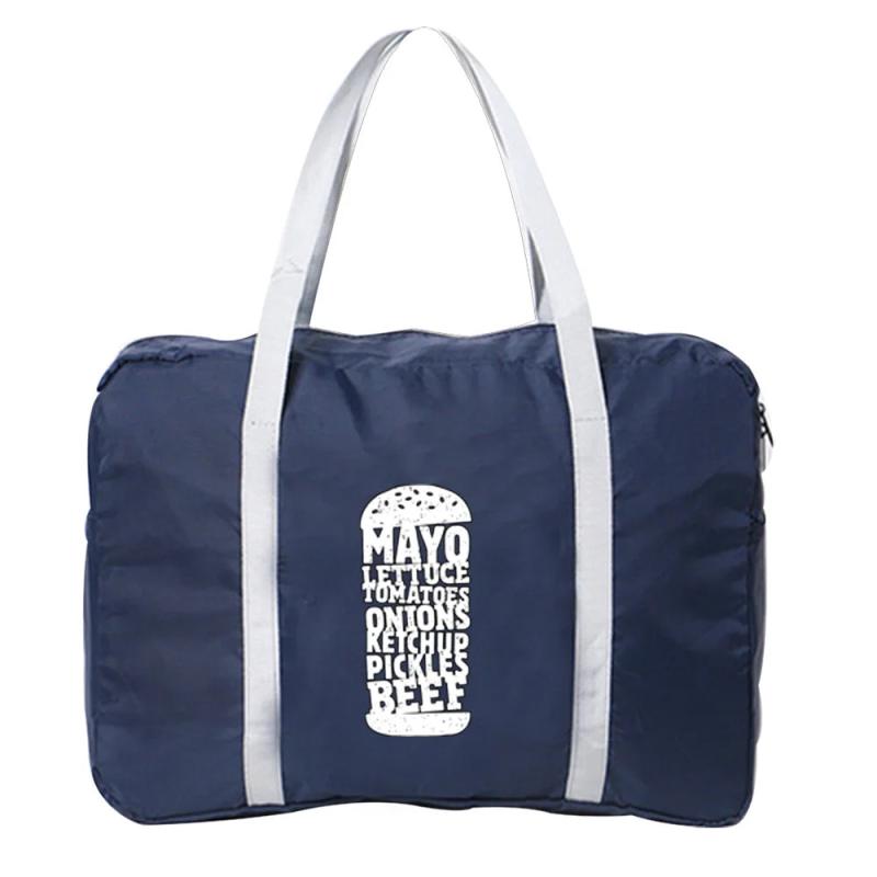 Food Series Nylon Travel Bag Large Capacity Water Proof Handbag