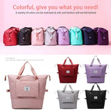 Large Capacity Folding Travel Bags Luggage Tote Handbag