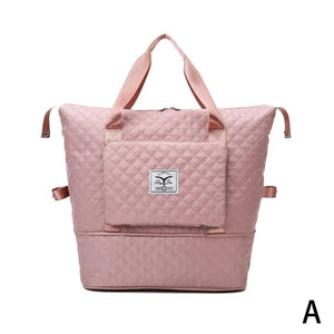 Large Capacity Folding Travel Bags Luggage Tote Handbag