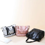 Custom Name Duffel Bag with Wet Dry Pockets & Shoe Compartment