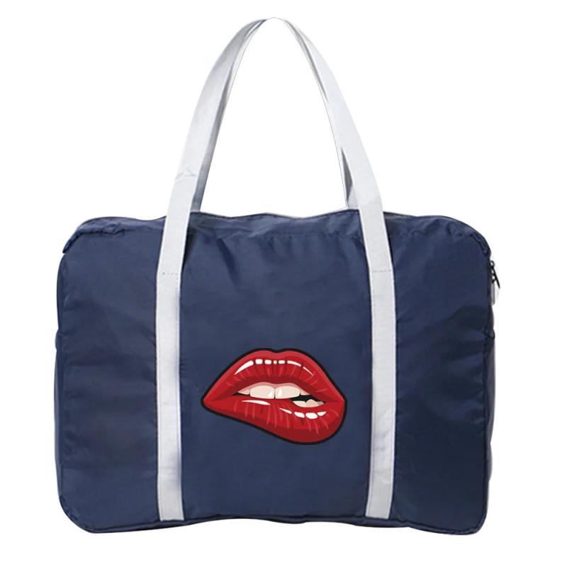 Foldable Travel Bag Women's Luggage Organizer Camping Duffle Handbag