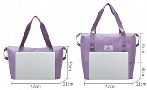 Women Travel Bag Luggage Handbag Duffle Bags Style Folding Tote Bag