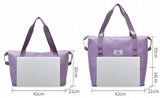 Women Travel Bag Luggage Handbag Duffle Bags Style Folding Tote Bag