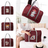 Mask Series Travel Bag Unisex Foldable Handbag Large Capacity