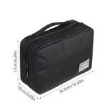Large Travel Toiletry Bag Splash-Proof Polyester Cosmetic Storage