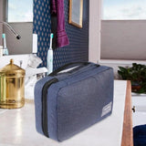 Large Travel Toiletry Bag Splash-Proof Polyester Cosmetic Storage