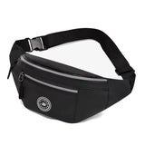 Nylon Man Travel Waist Bag Family Sports Crossbody Pouch Women's Chest Bag