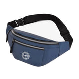 Nylon Man Travel Waist Bag Family Sports Crossbody Pouch Women's Chest Bag