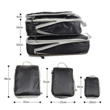 3pc Compression Packing Cube Travel Organizer Set