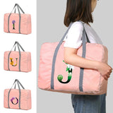 Unisex Foldable Duffle Bag Organizers Portable Luggage Bag