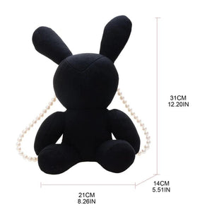 Bunny Doll Crossbody Bag Rabbit Handbag