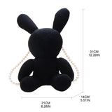 Bunny Doll Crossbody Bag Rabbit Handbag