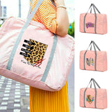 Unisex Foldable Travel Bag Large Capacity Waterproof Handbag