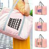 Large Capacity Foldable Nylon Travel Bag Waterproof Handbag