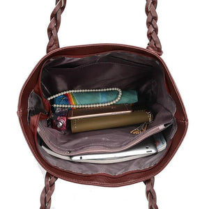 Women's Tassel Bag Large Capacity Shoulder Bag Retro Style