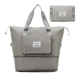 Foldable Large Gym Bag Waterproof Expandable Dry Wet Shoulder Duffel Handbag