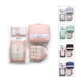 4PCS Waterproof Drawstring Bags Shoes Organizer Travel Bag