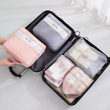 4PCS Waterproof Drawstring Bags Shoes Organizer Travel Bag