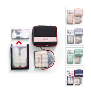 4PCS Waterproof Drawstring Bags Shoes Organizer Travel Bag