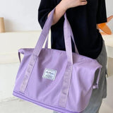 Women Sports Gym Bag Dry Wet Separation Duffle Bags Tote Bag E355
