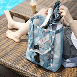 Women Beach Bag for Travel, Swimming and Clothes Storage