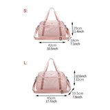 Travel Bags Unisex Organizer Duffle Pouch Weekend Sports Handbag