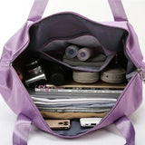 Large Capacity Waterproof Folding Travel Bag Luggage Tote Gym Yoga Shoulder Bag