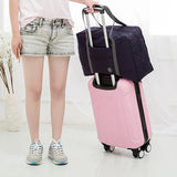 Waterproof Nylon Travel Bag Large Capacity Duffle Organizer Luggage