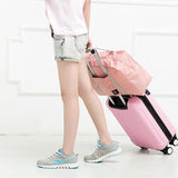 Waterproof Nylon Travel Bag Large Capacity Duffle Organizer Luggage