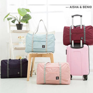 Waterproof Folding Travel Bag Nylon Large Capacity Duffle Bag